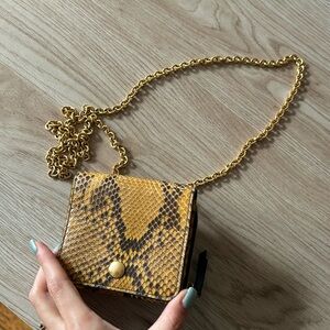 Mulberry mini bag snake leather